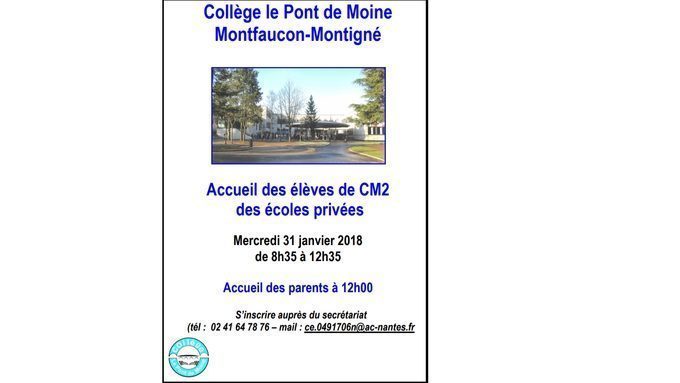 Accueil élèves du CM2 (écoles privées)