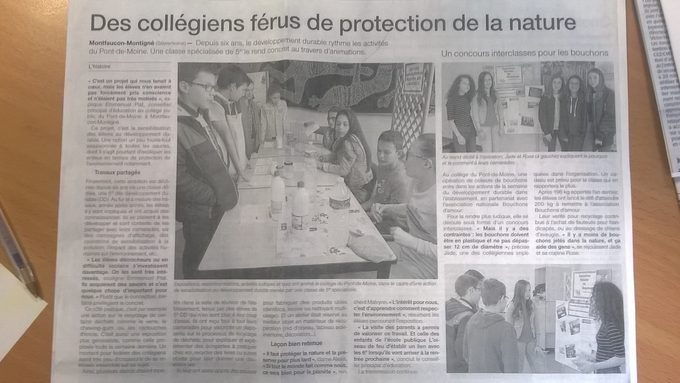 Article paru dans Ouest France - 16 Mai 2017