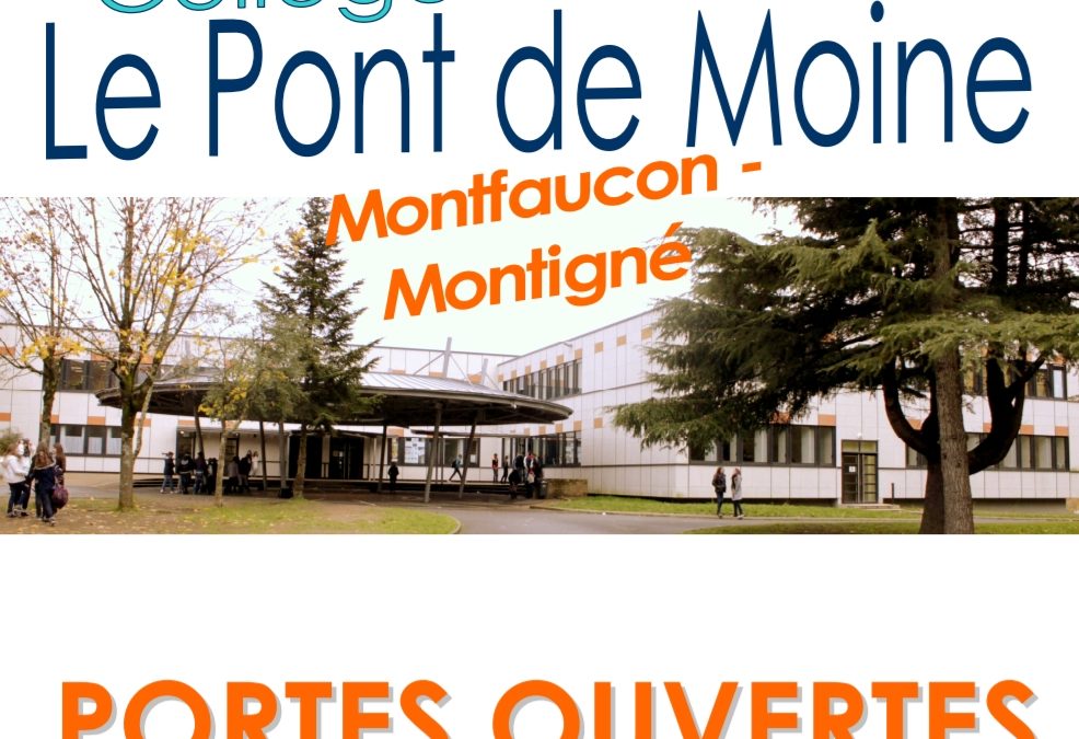 Portes ouvertes le samedi 25 janvier 9h-12h